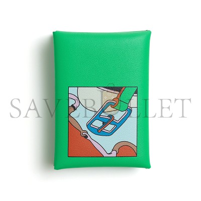 HERMÈS CALVI DUO CARD PACK H084717CK0Z (10.5*7*1.3cm)
